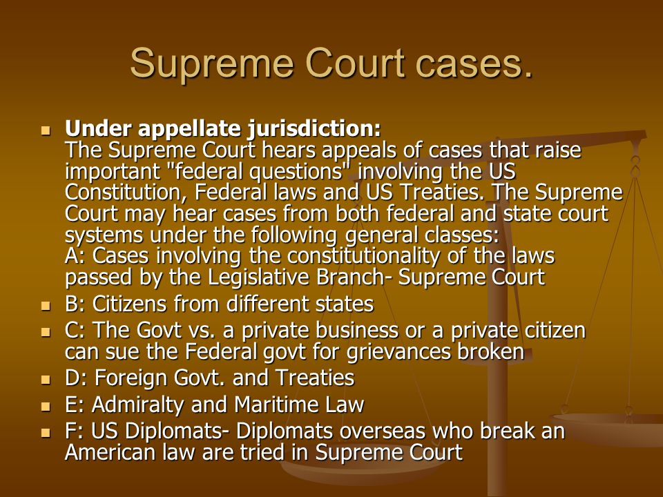I Federal Courts A Article III of the Constitution lays the